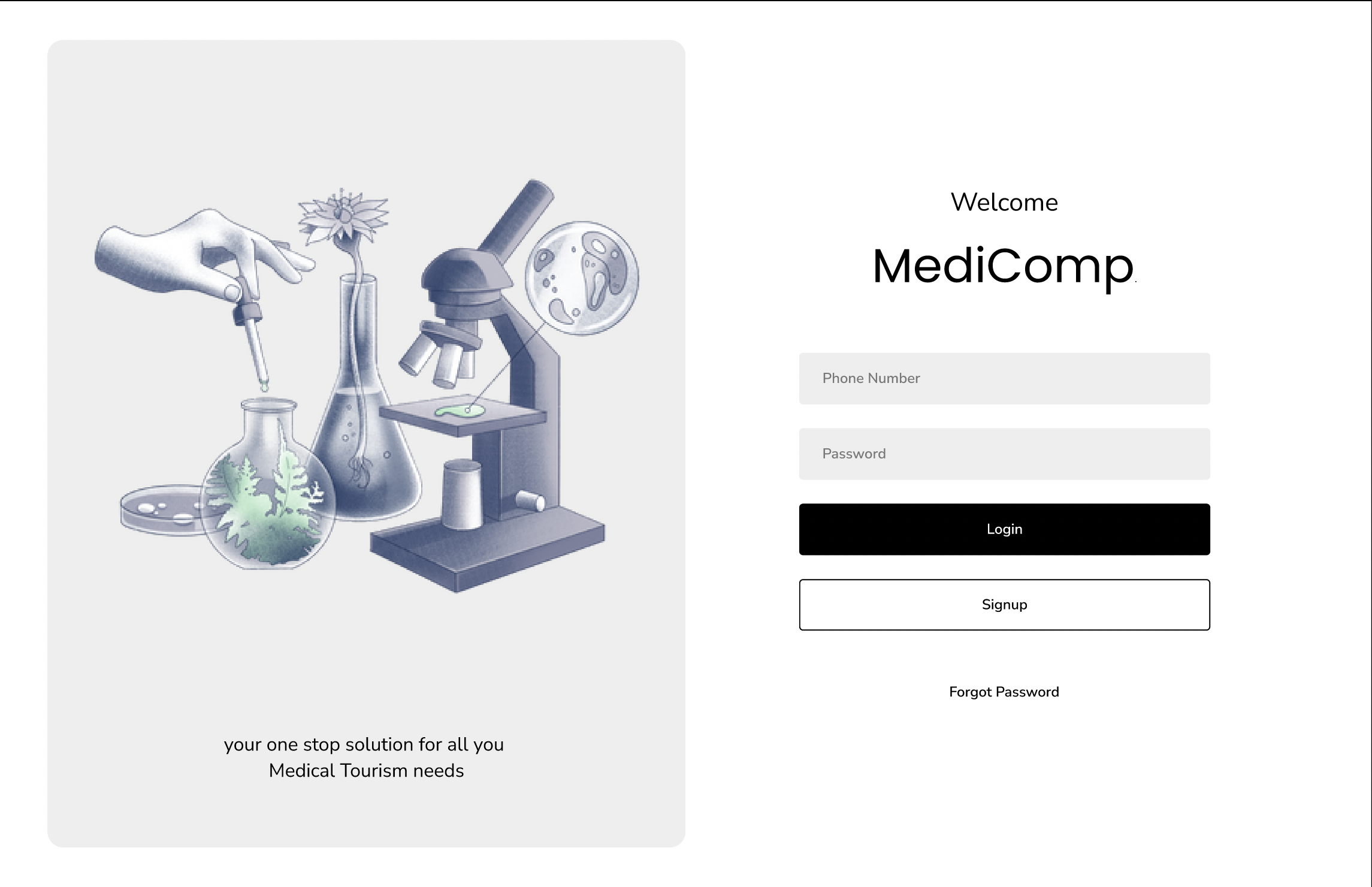 The medical tourism app